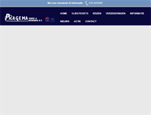 Tablet Screenshot of pragema.nl